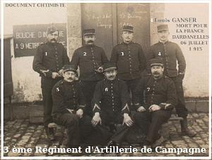 GUERRE 14.18 GANSER Louis 1